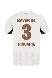 Fotbalové Dres Bayer Leverkusen Piero Hincapie #3 Venkovní Oblečení 2024-25 Krátký Rukáv